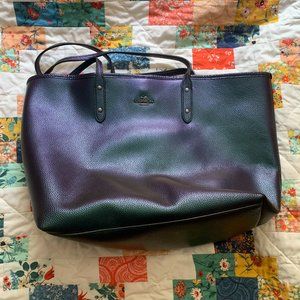 Coach Oil Slick Tote